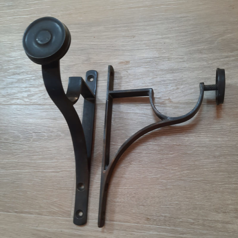 Large Bronze Brass End
