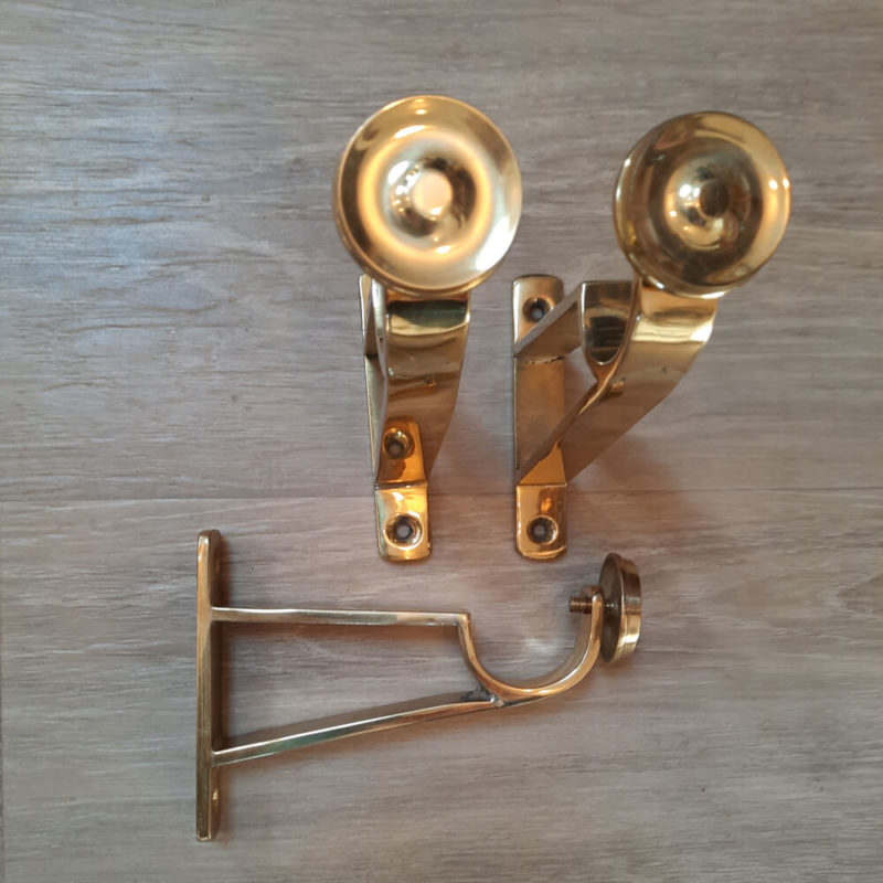 Extended Brass End Brackets - Image 3
