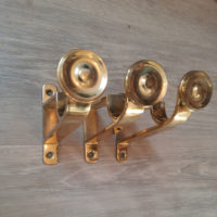 Extended Brass End Brackets
