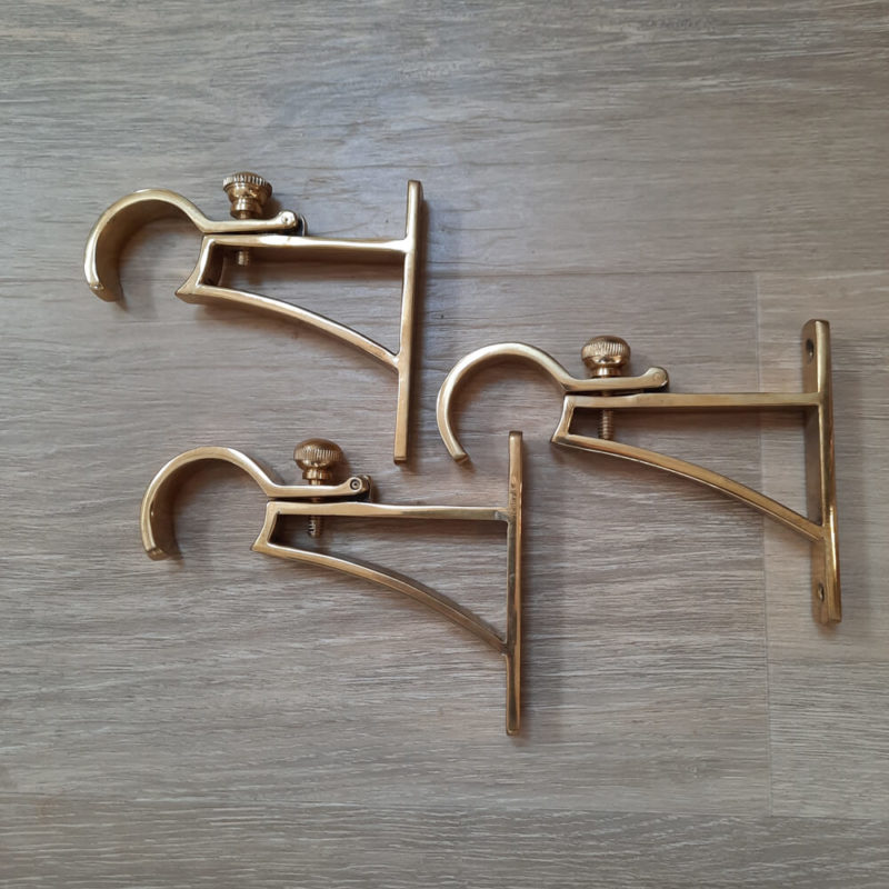 Brass Overclip Brackets - Image 3