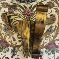 Gilt over Black Scroll Cup