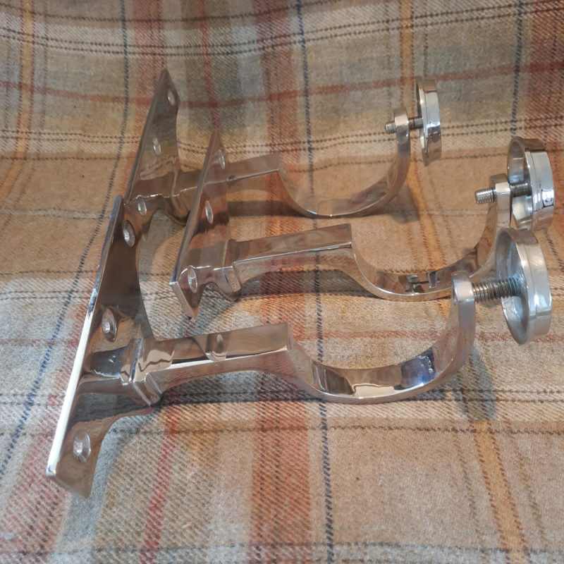 Large Nickel Pated Centre Brackets