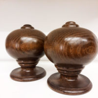 Simple Ball & Button finials
