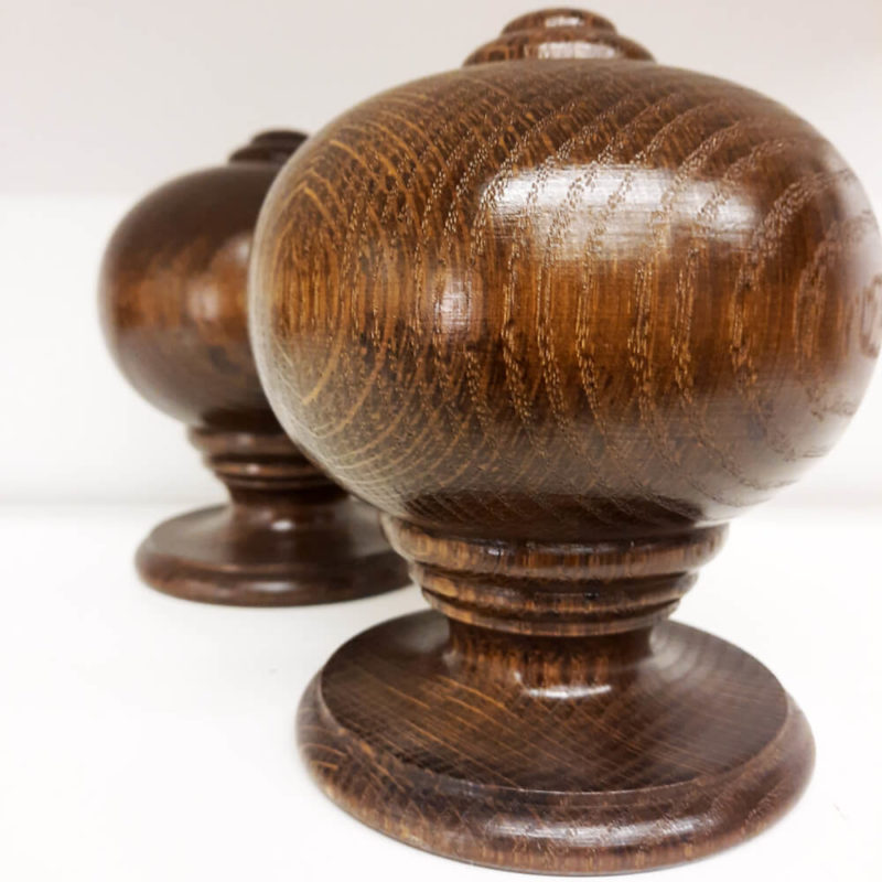 Simple Ball & Button finials - Image 2