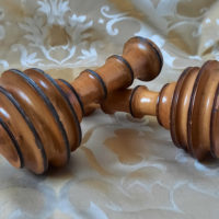 Antique Bamboo Tiebacks - Image 2