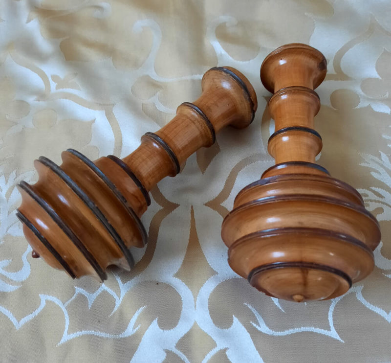 Antique Bamboo Tiebacks - Image 3