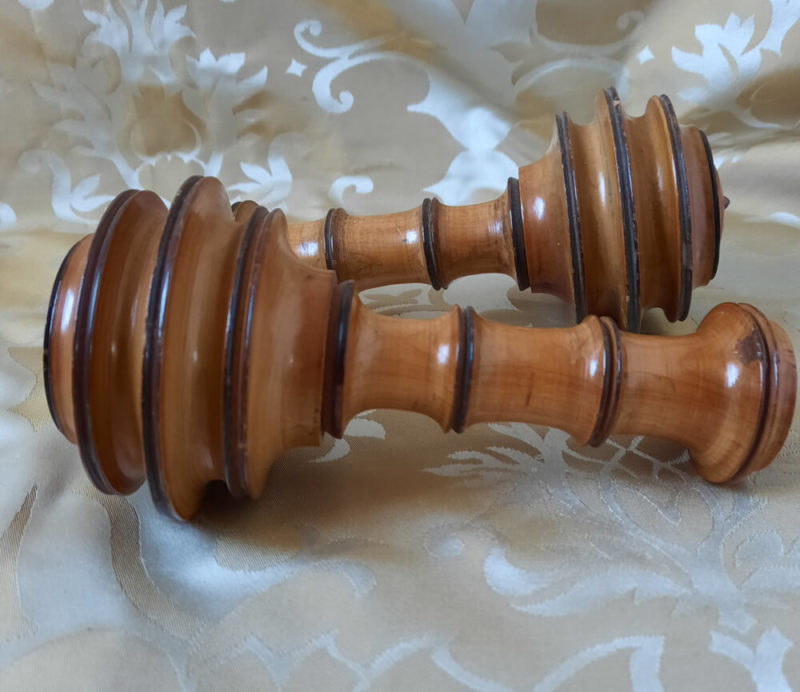 Antique Bamboo Tiebacks - Image 4