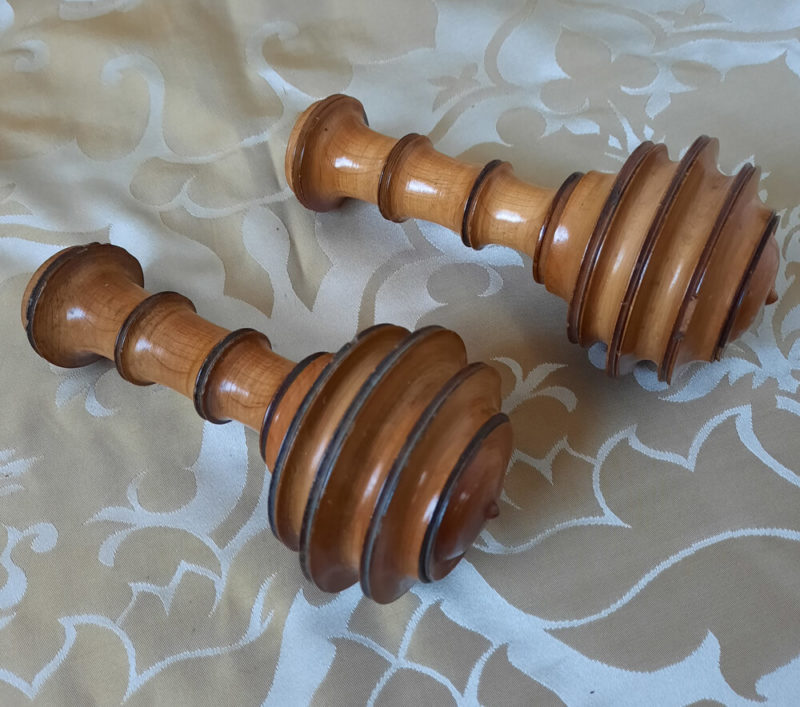 Antique Bamboo Tiebacks - Image 5
