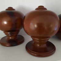 Simple Ball & Button finials