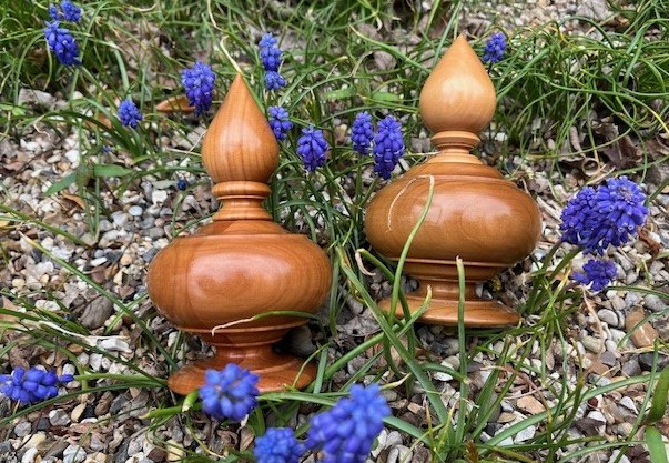 Sycamore Oval & Pear finials - Image 4