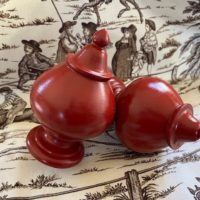 Painted Jewel Uncarved finials