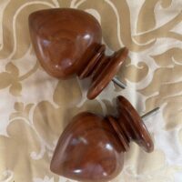 Polished Point finials