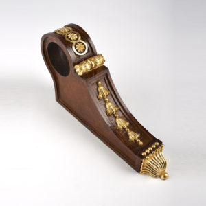 Harewood bracket, mahogany and gilt