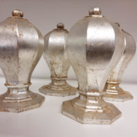 Octagon finials