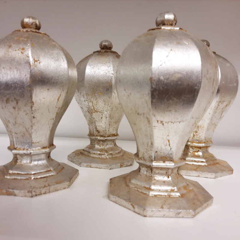 Octagon finials