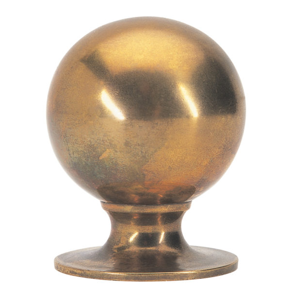 Plain Brass Ball Finial