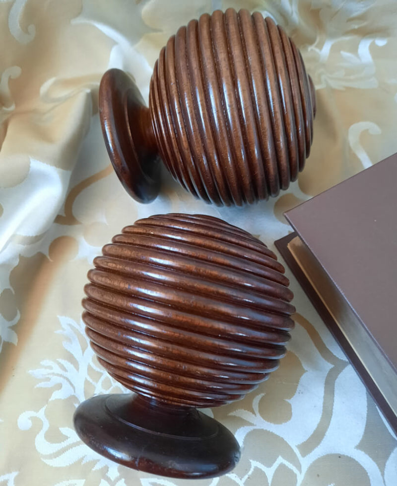 Ribbed Ball Finials - Image 3