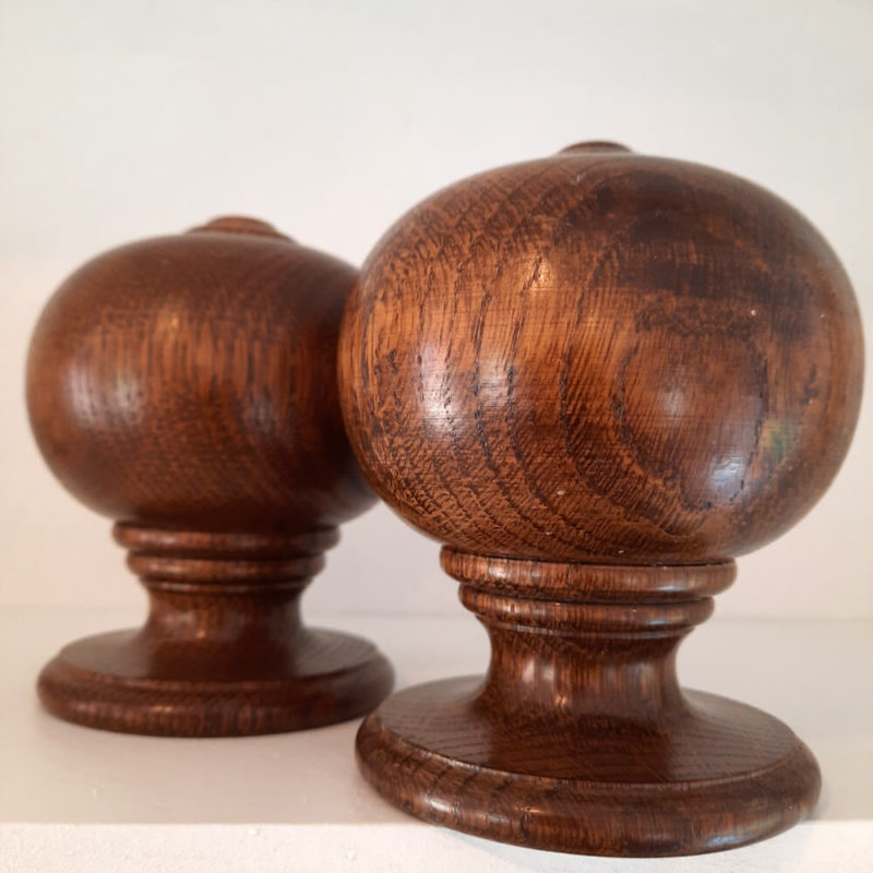 Simple Ball & Button Finials