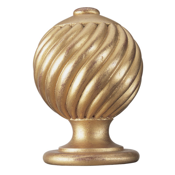 Swirling Ball Finial