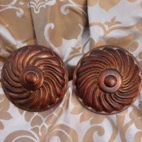 Swirling Ball Tiebacks