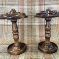 Stained Roundel Tiebacks