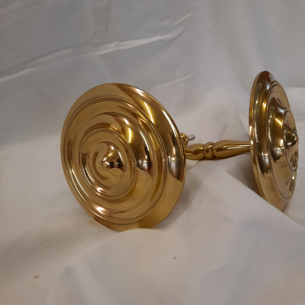 Brass Roundel Holdback - Image 2