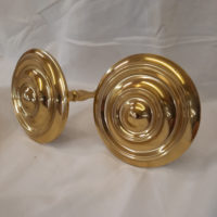 Brass Roundel Holdback