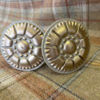 Gilt Cornflower tiebacks