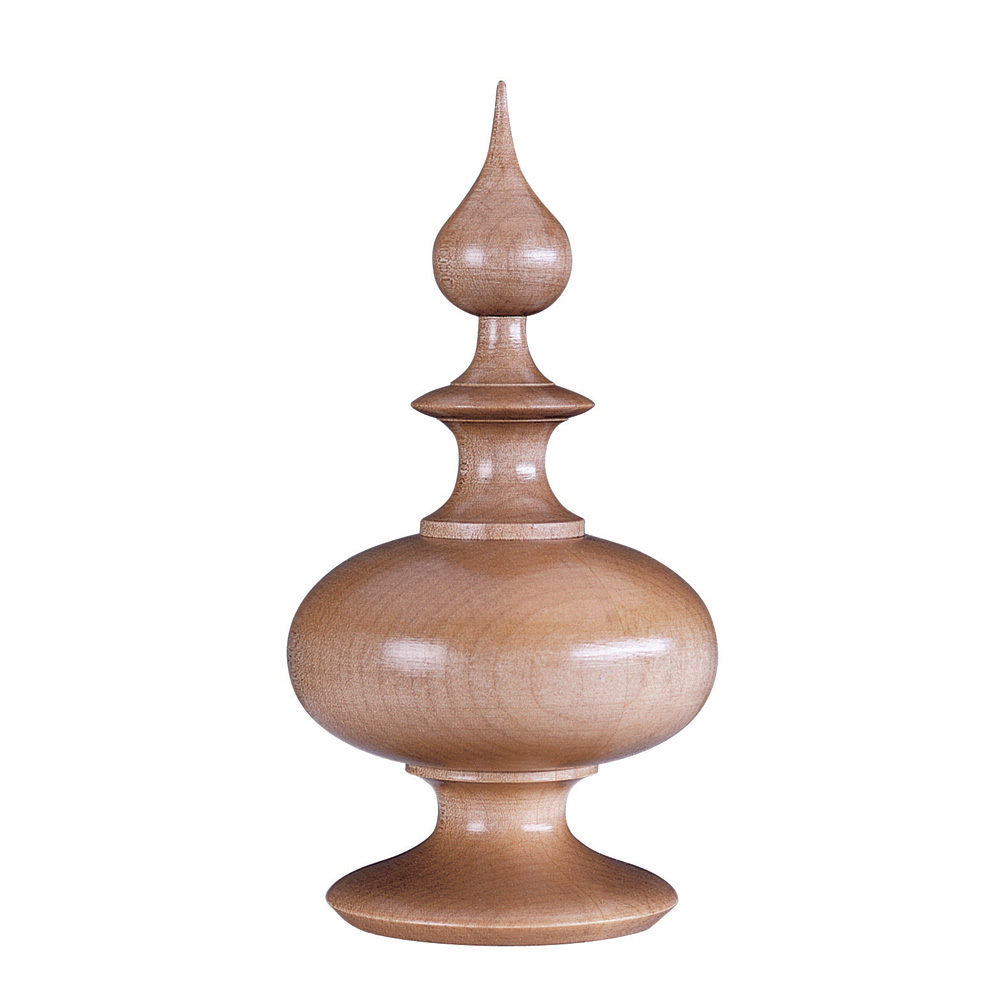Turkish Spire finial, sycamore