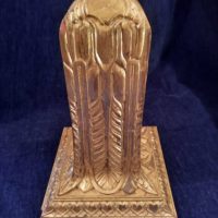 Carved and gilded Ornamental pedestal