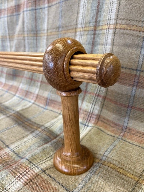 Oak Towel Rail - Image 4