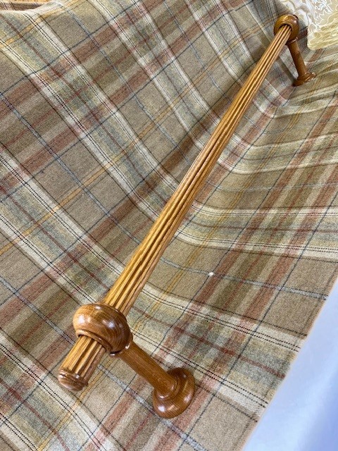 Oak Towel Rail - Image 2