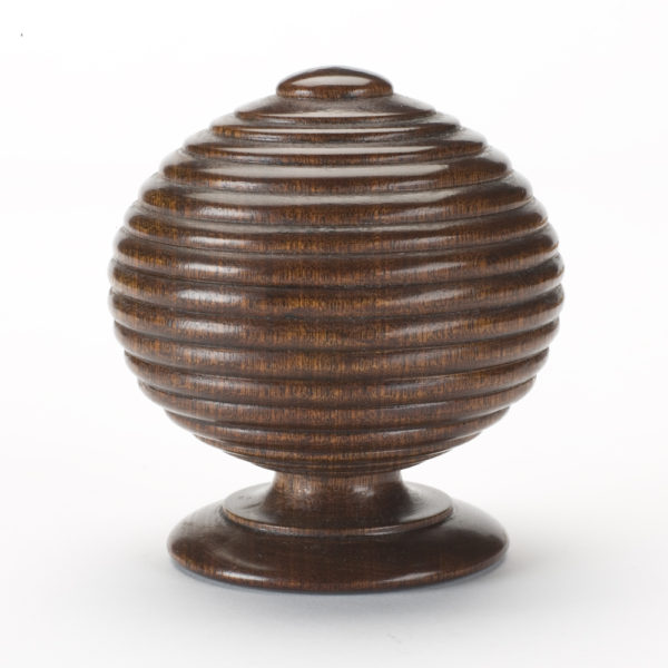 Ribbed Ball Finial