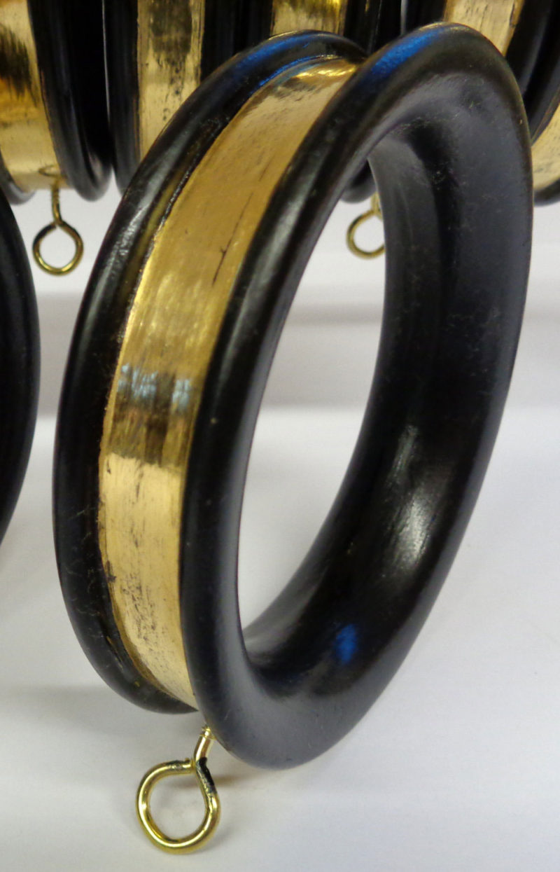 Real gold gilded profile rings - Image 4